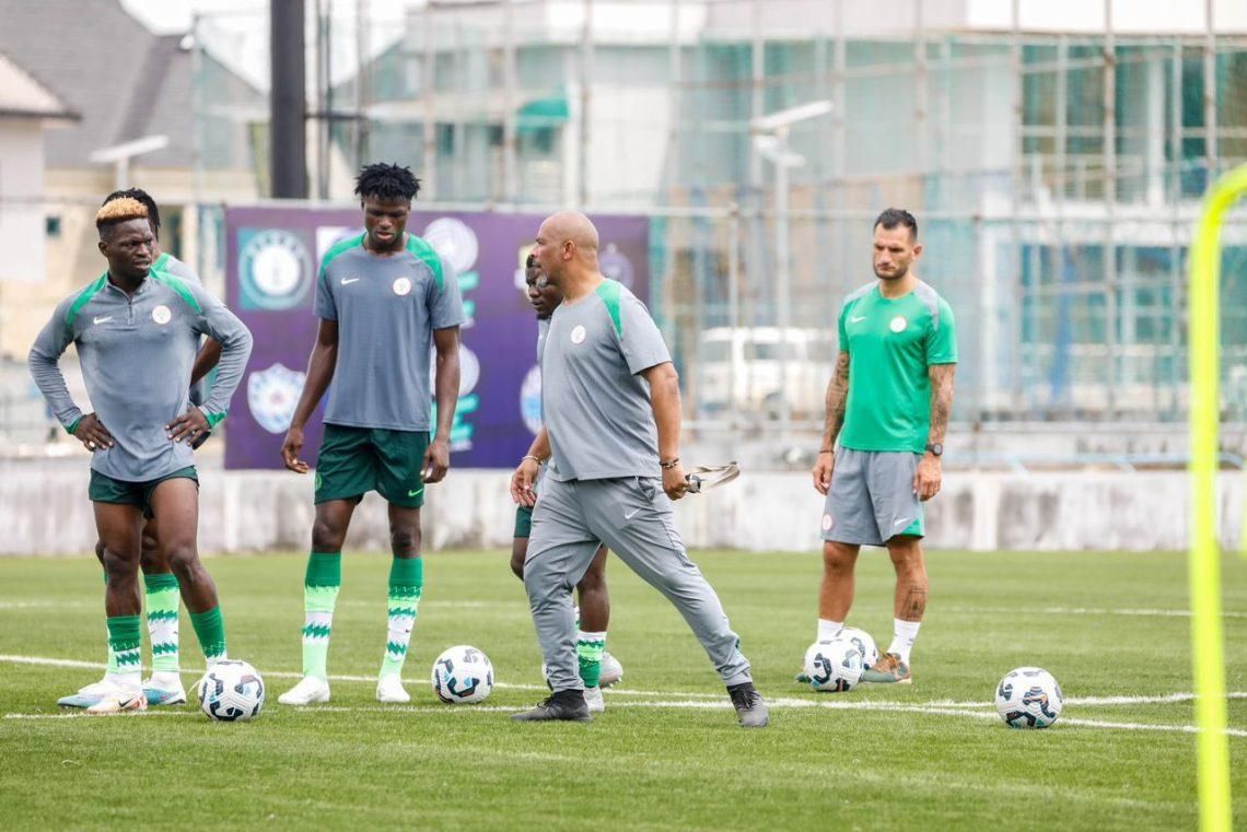 Eric Chelle and members of the CHAN team in training