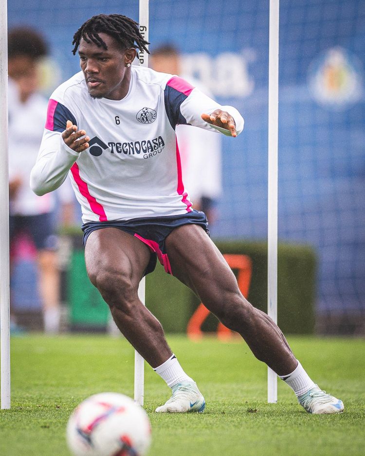 Nigeria and Getafe star Christantus Uche