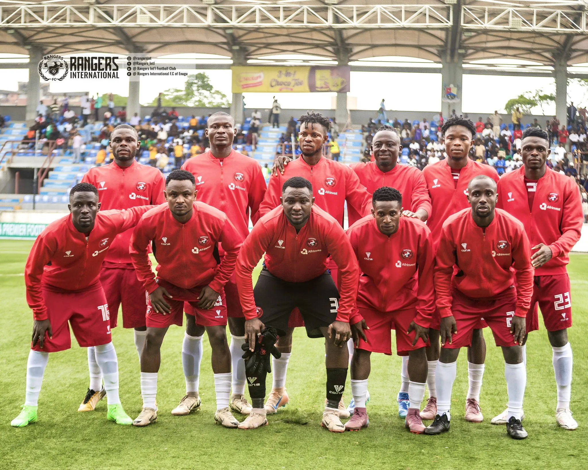 Enugu Rangers team photo.