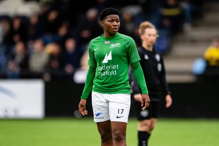 Nigeria and Fortuna Hjørring star Joy Omewa 
