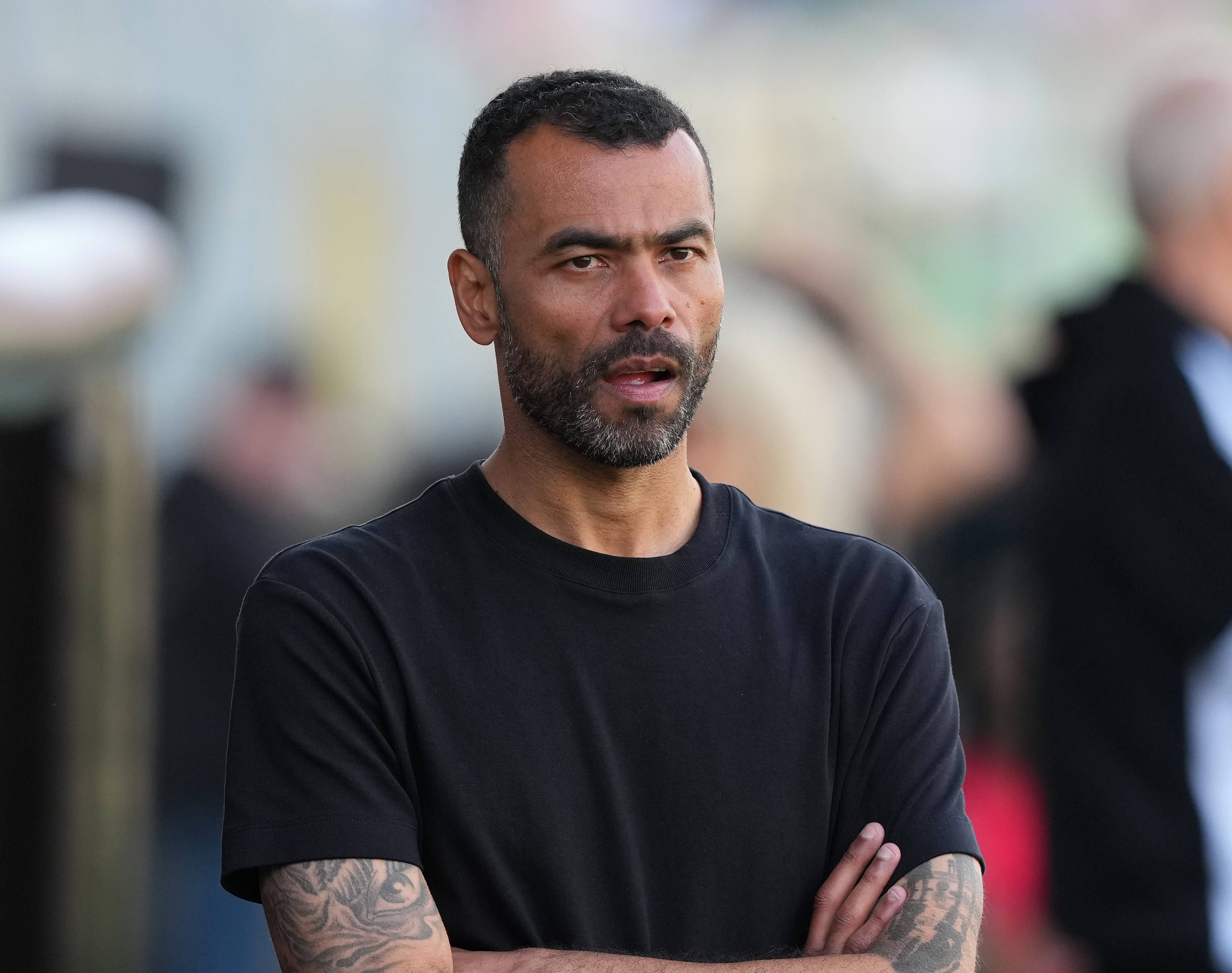 Former Chelsea defender Ashley Cole 