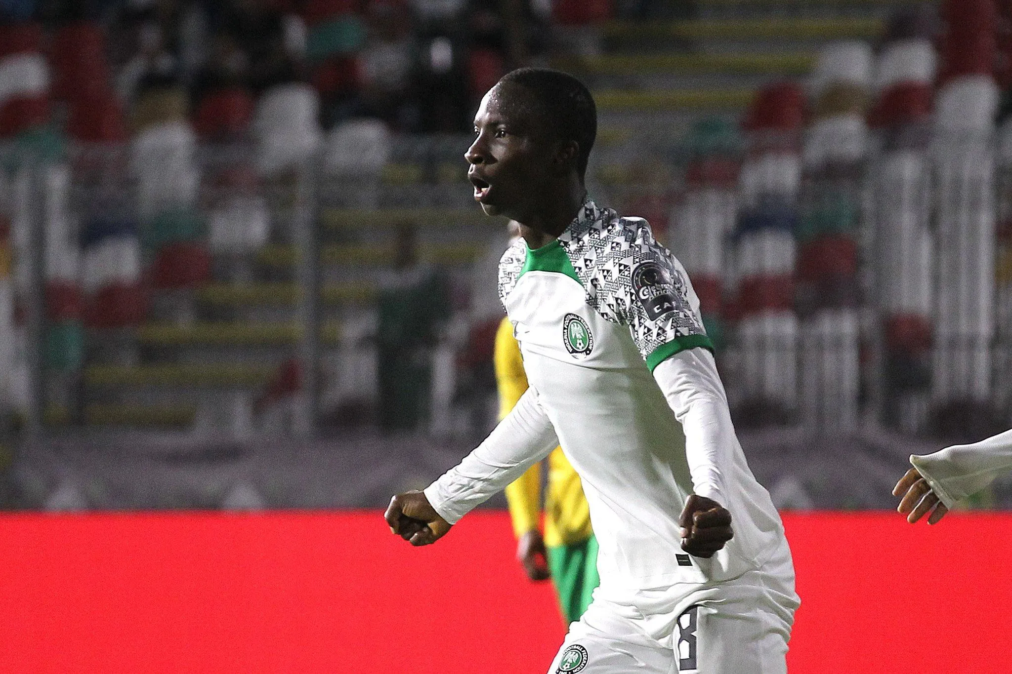 Nigeria and Gent youngster Idris Abdullahi 