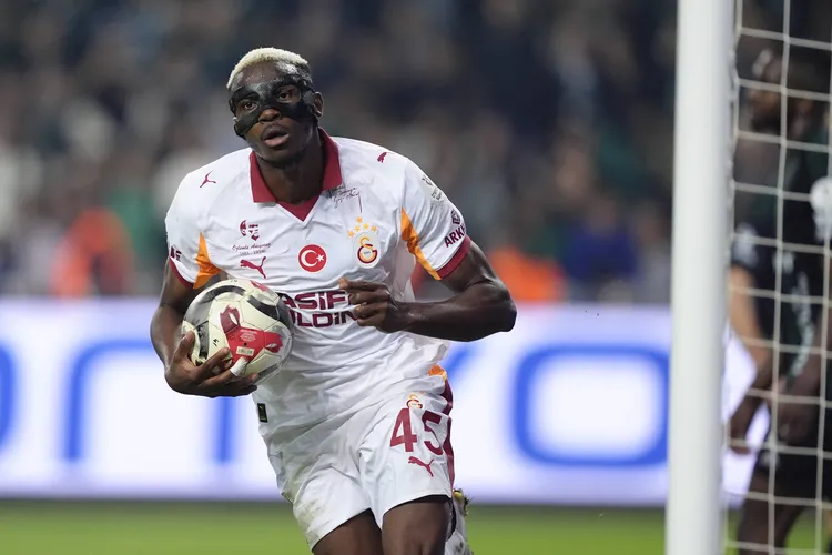 Nigeria and Galatasaray striker Victor Osimhen.