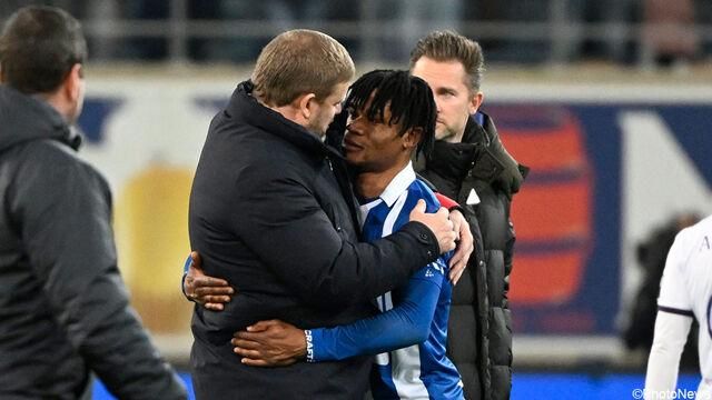 Hein Vanhaezebrouck and Gift Orban