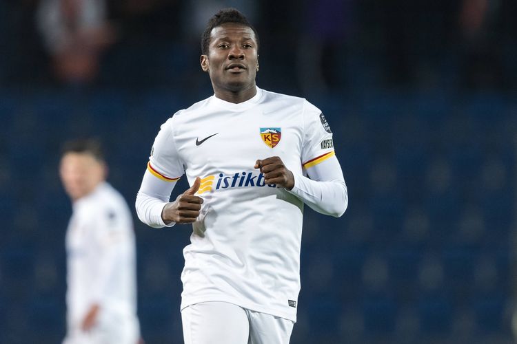 Ghana legend Asamoah Gyan