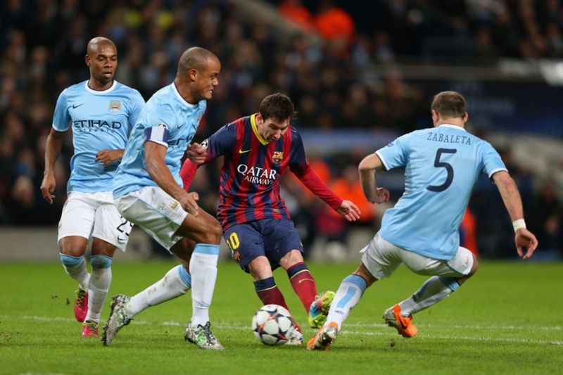 Barca vs Man City UCL - FlyBarca