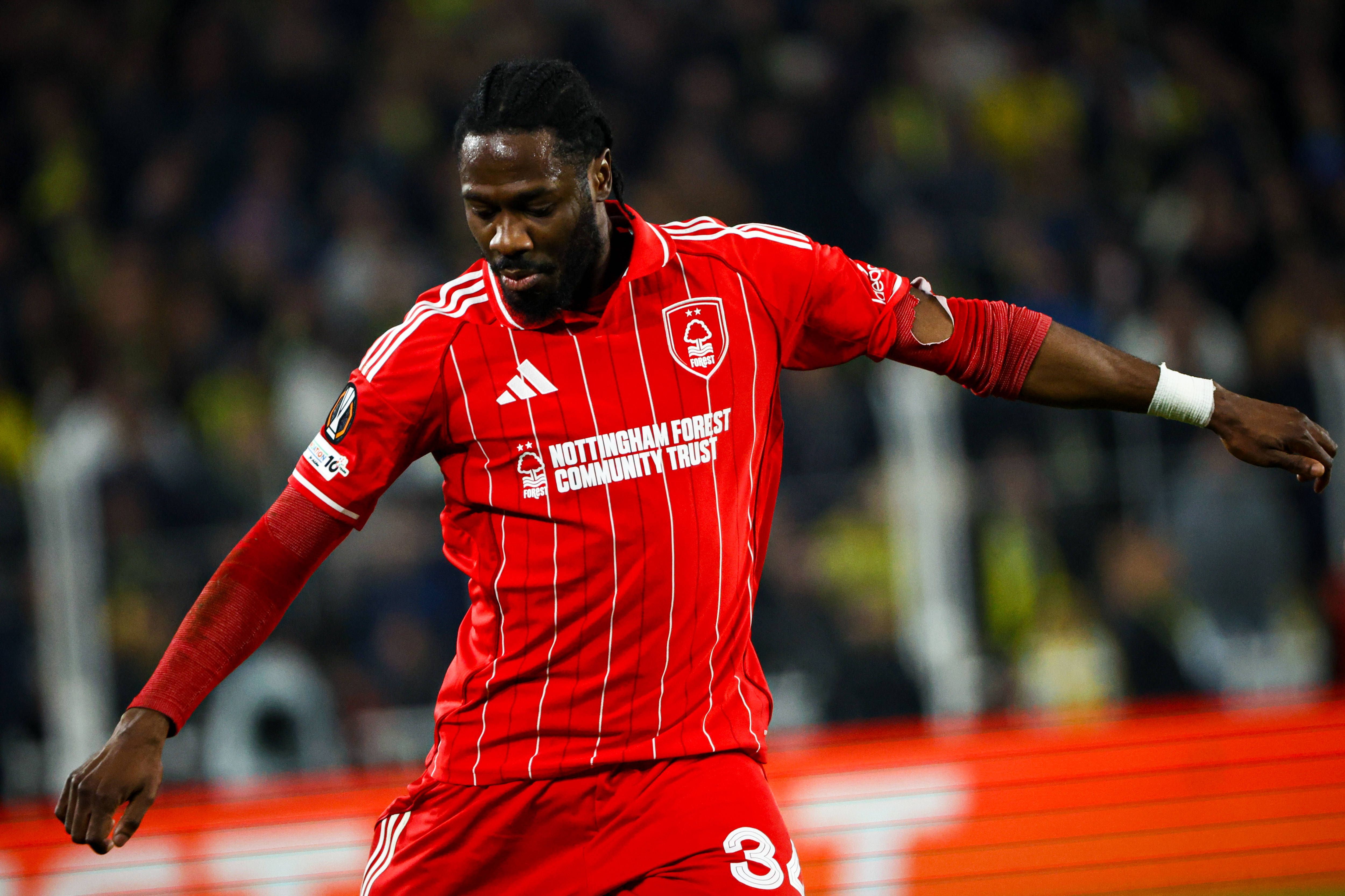 Ola Aina of Nottingham Forest