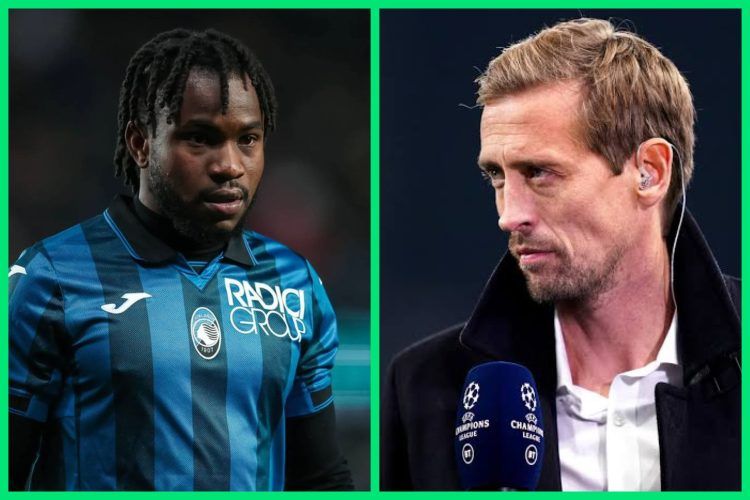 “This is mad” – Ex-Liverpool striker Peter Crouch vexed at Lookman-England comment