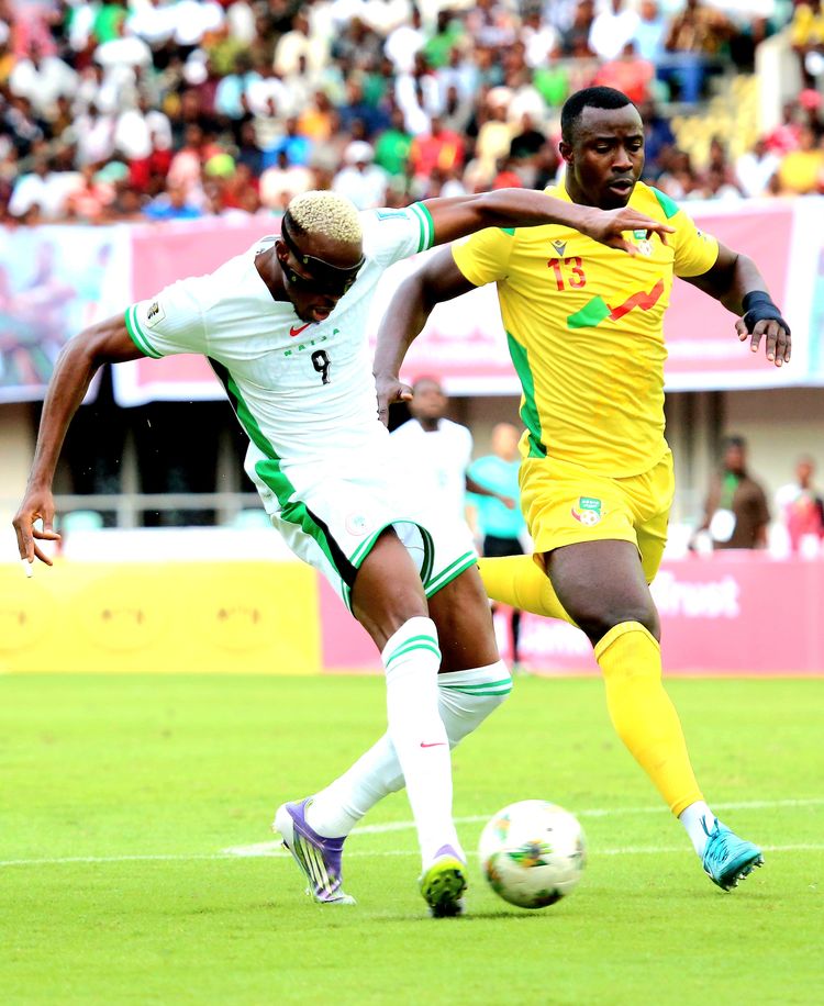 Super Eagles striker Victor Osimhen 