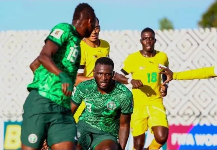 Nigeria Super Eagles vs Zimbabwe. Photo by IMAGO
