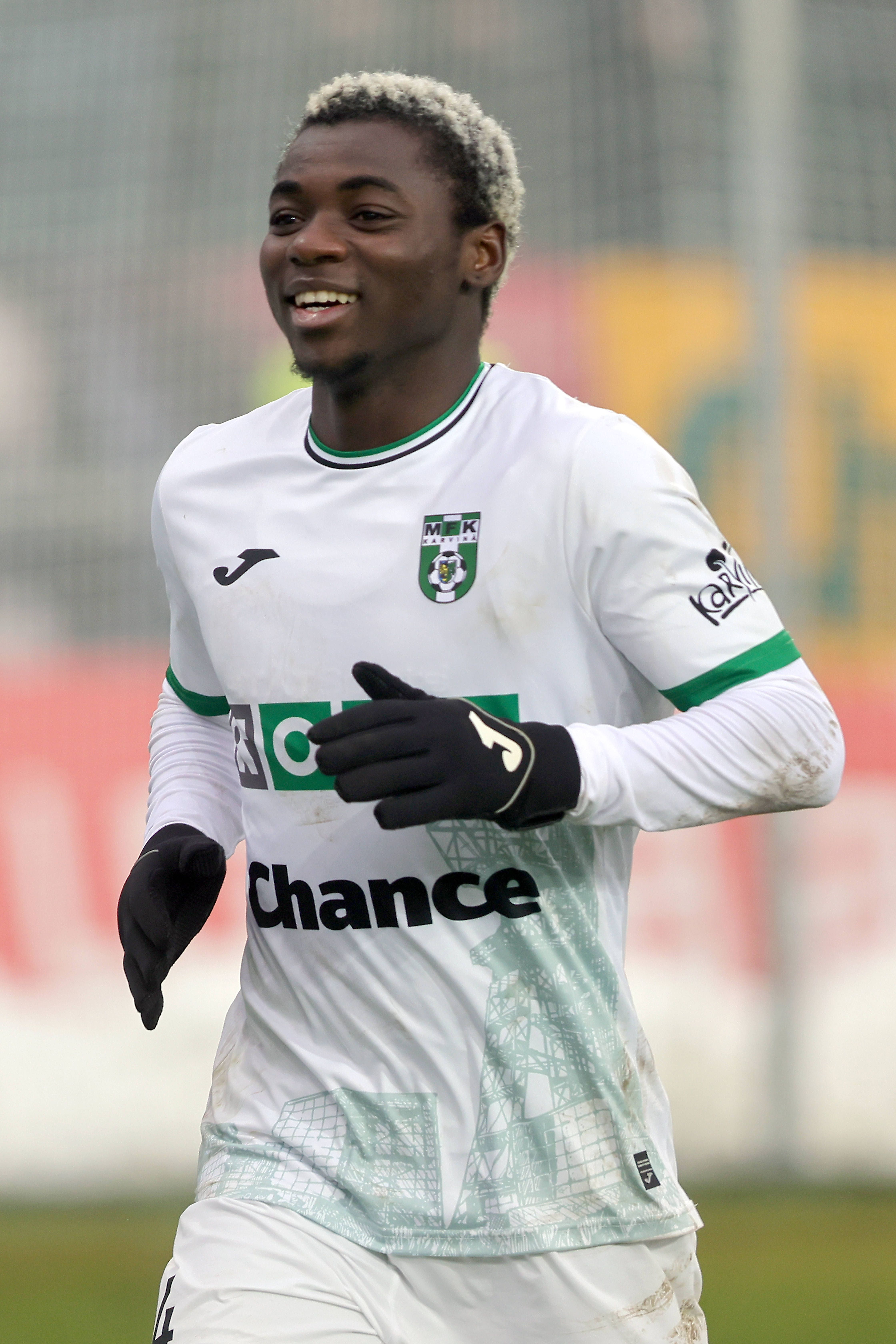 Karvina's Emmanuel Ayaosi 