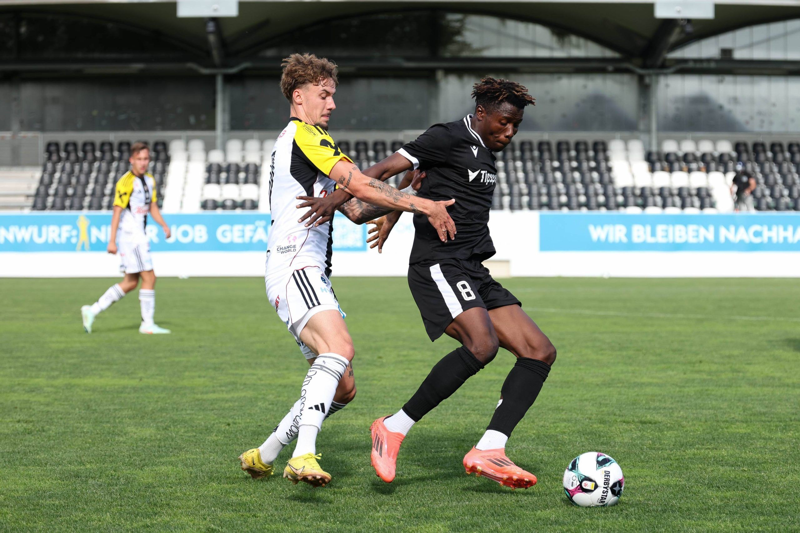 Adam Yakubu in action for AS Trencin