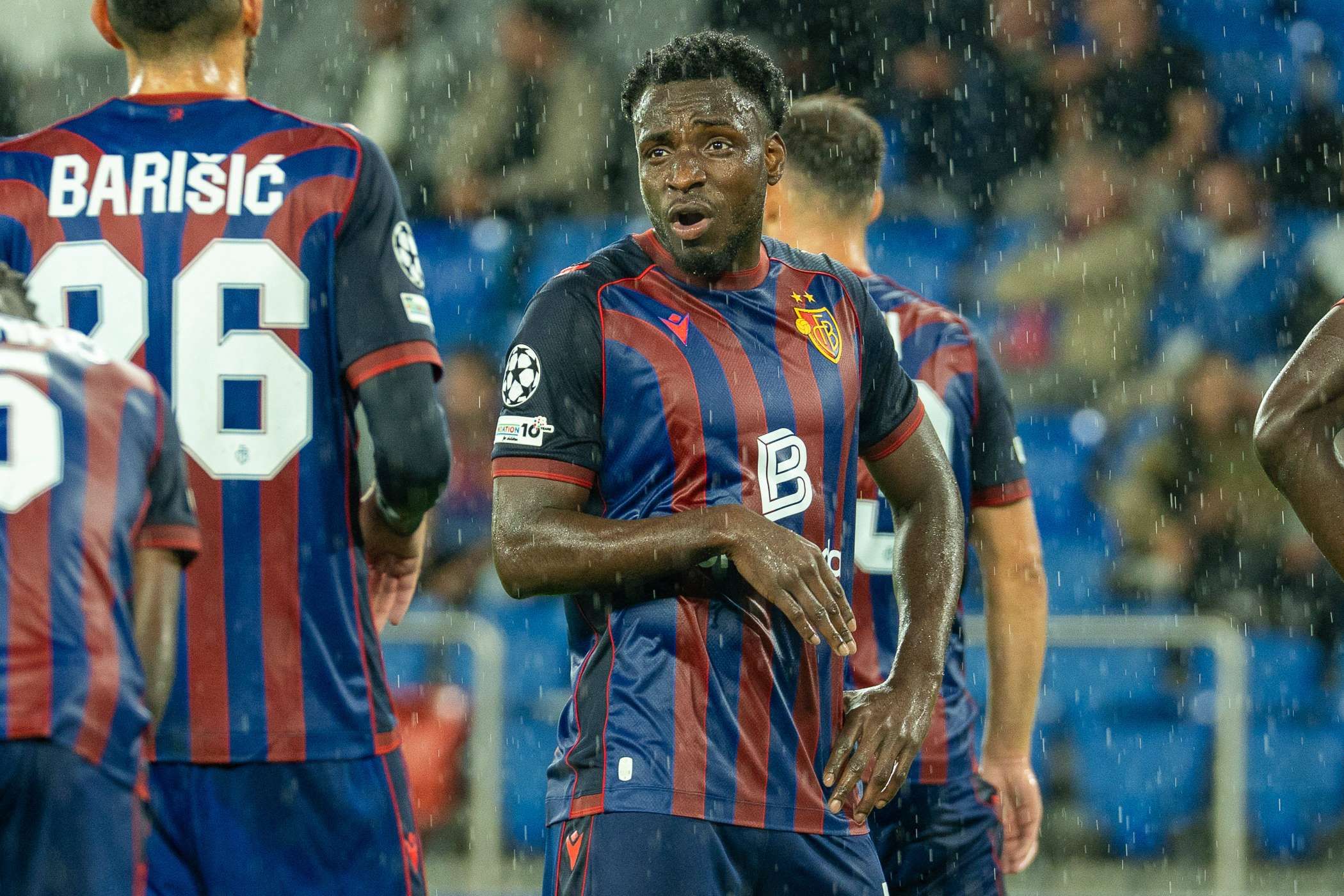 Philip Otele at Basel