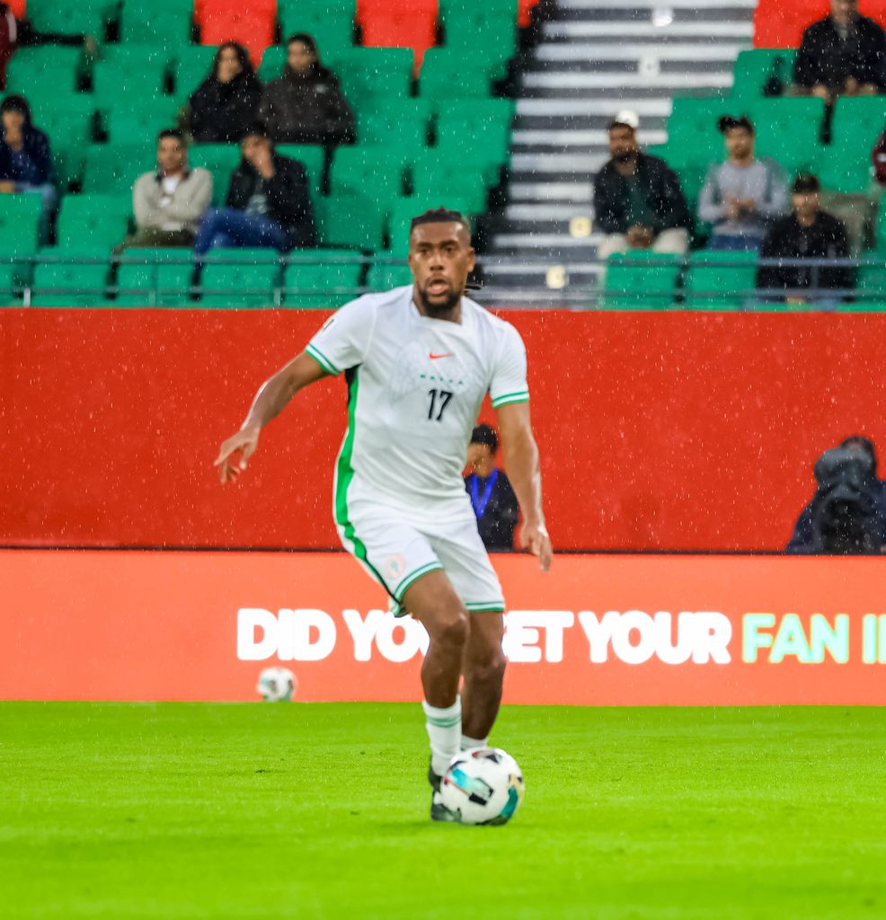 Alex Iwobi during Nigeria vs Gabon