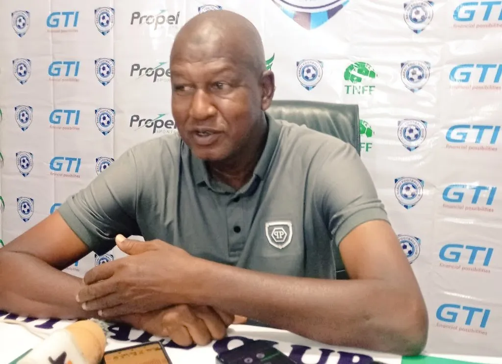 Nigeria's Flying Eagles head coach Abdul Maikaba