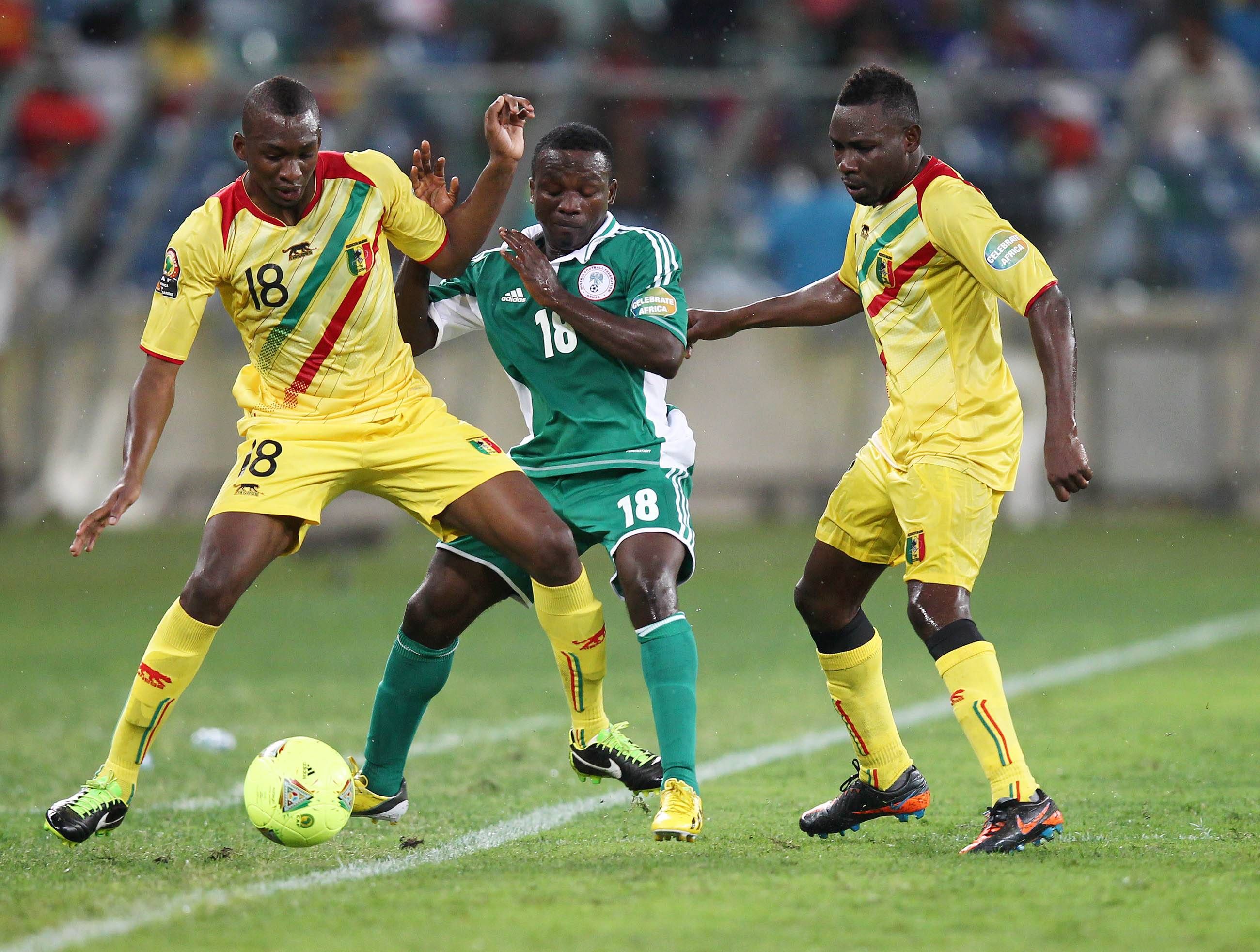 Ejike Uzoenyi of Nigeria and Samba Sow of Mali