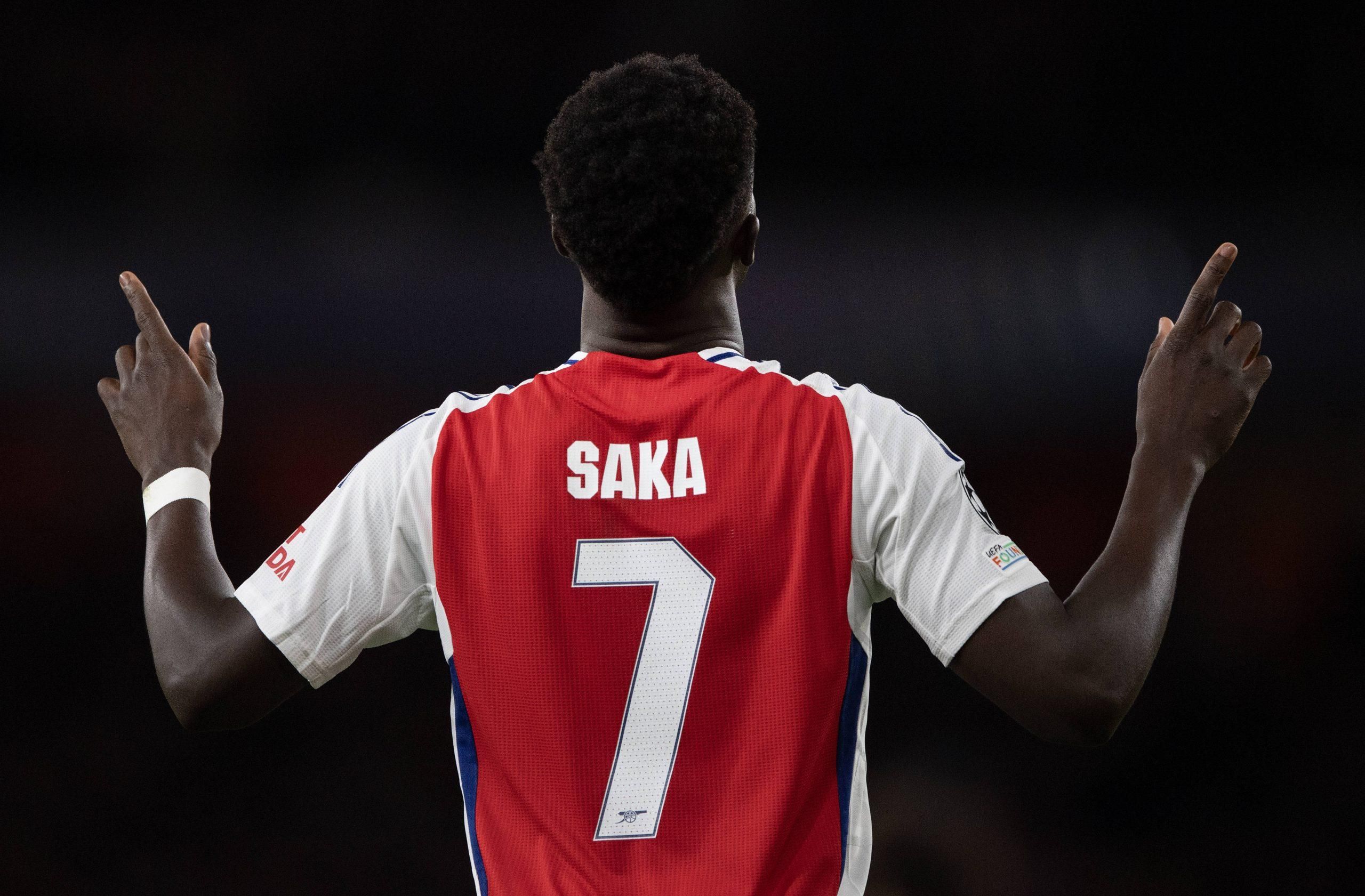 The superstars who could have played for Nigeria: Bukayo Saka. Photo by IMAGO