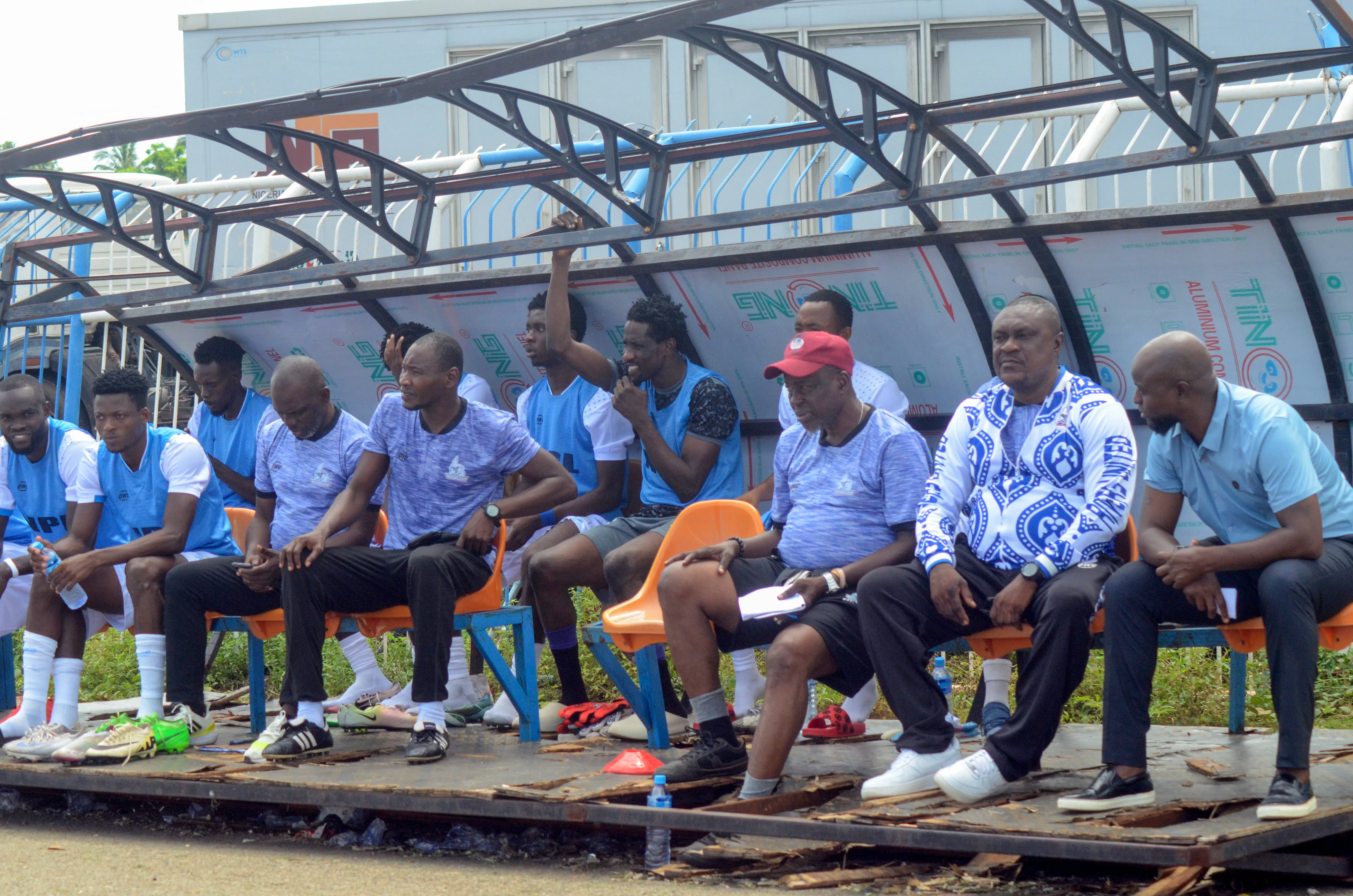 Rivers United manager Finidi George 