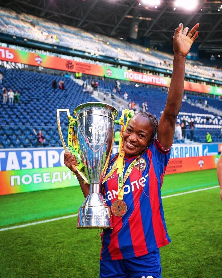 Nigeria Super Falcons star Francisca Ordega. 