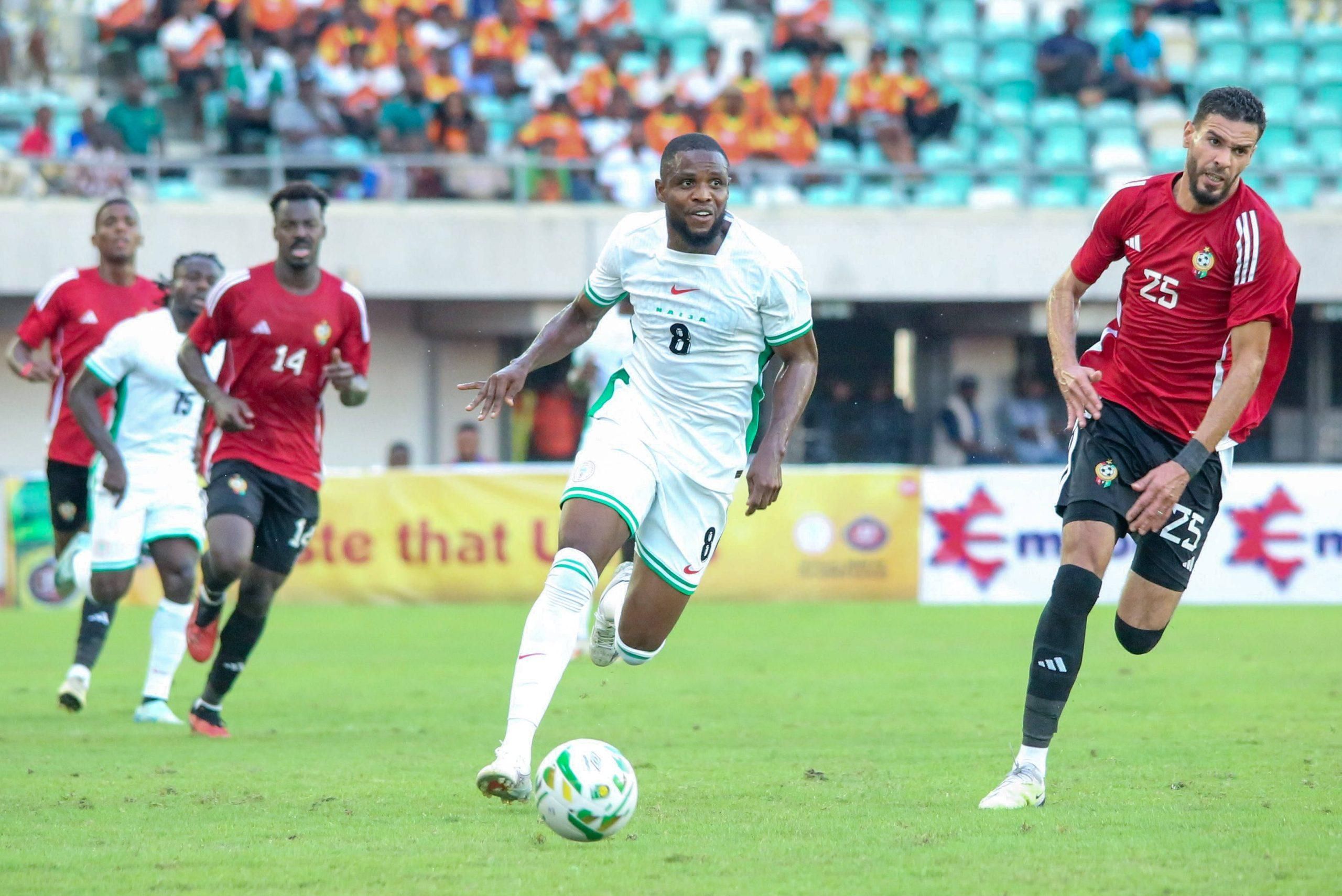 Frank Onyeka of Super Eagles