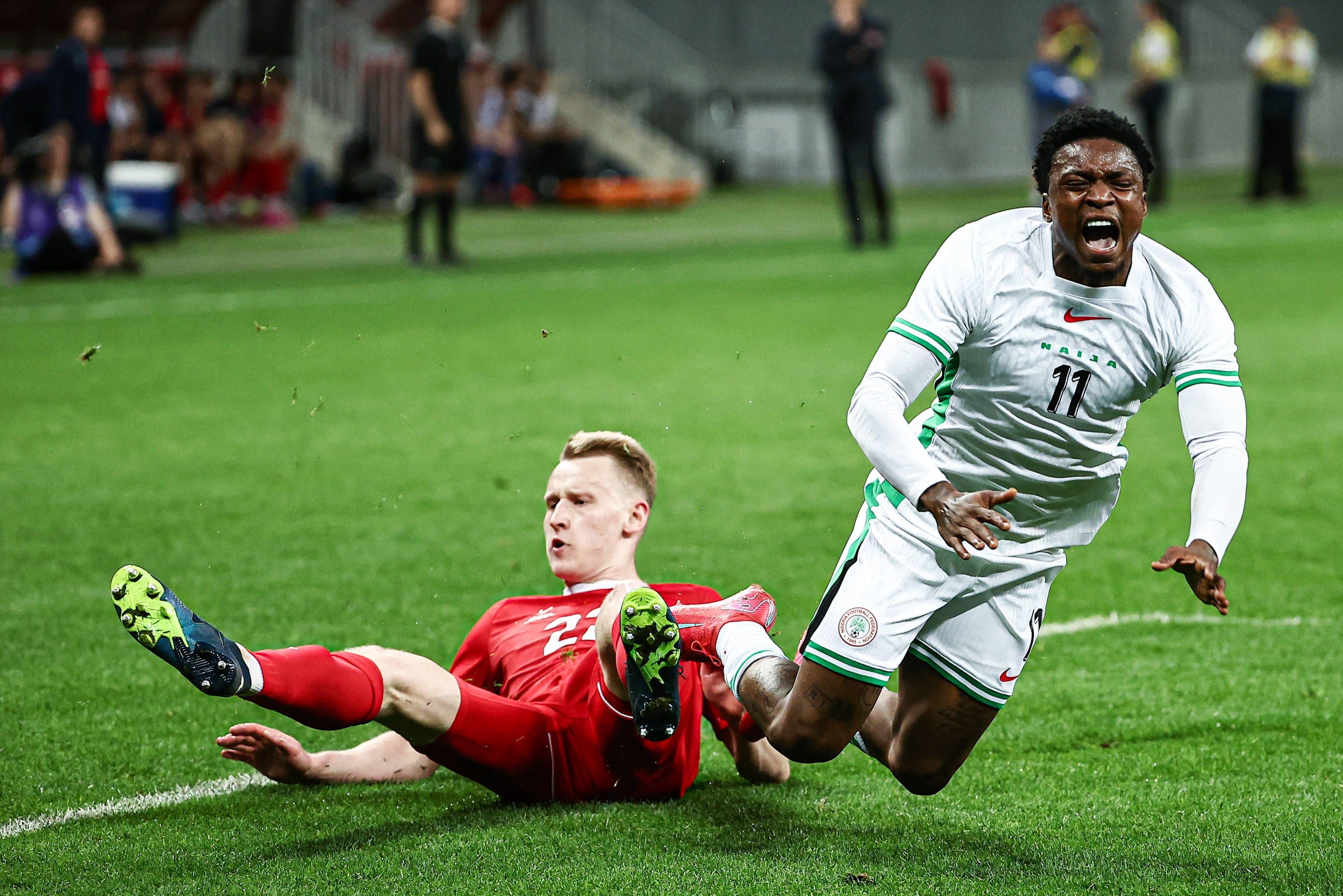 Super Eagles winger Olakunle Olusegun