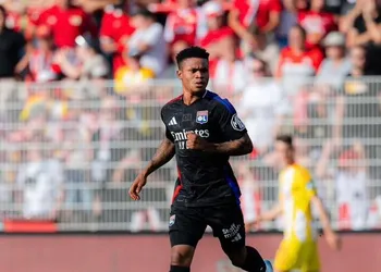 Super Eagles star models Nottingham Forest’s away kit for new Premier League season campaign