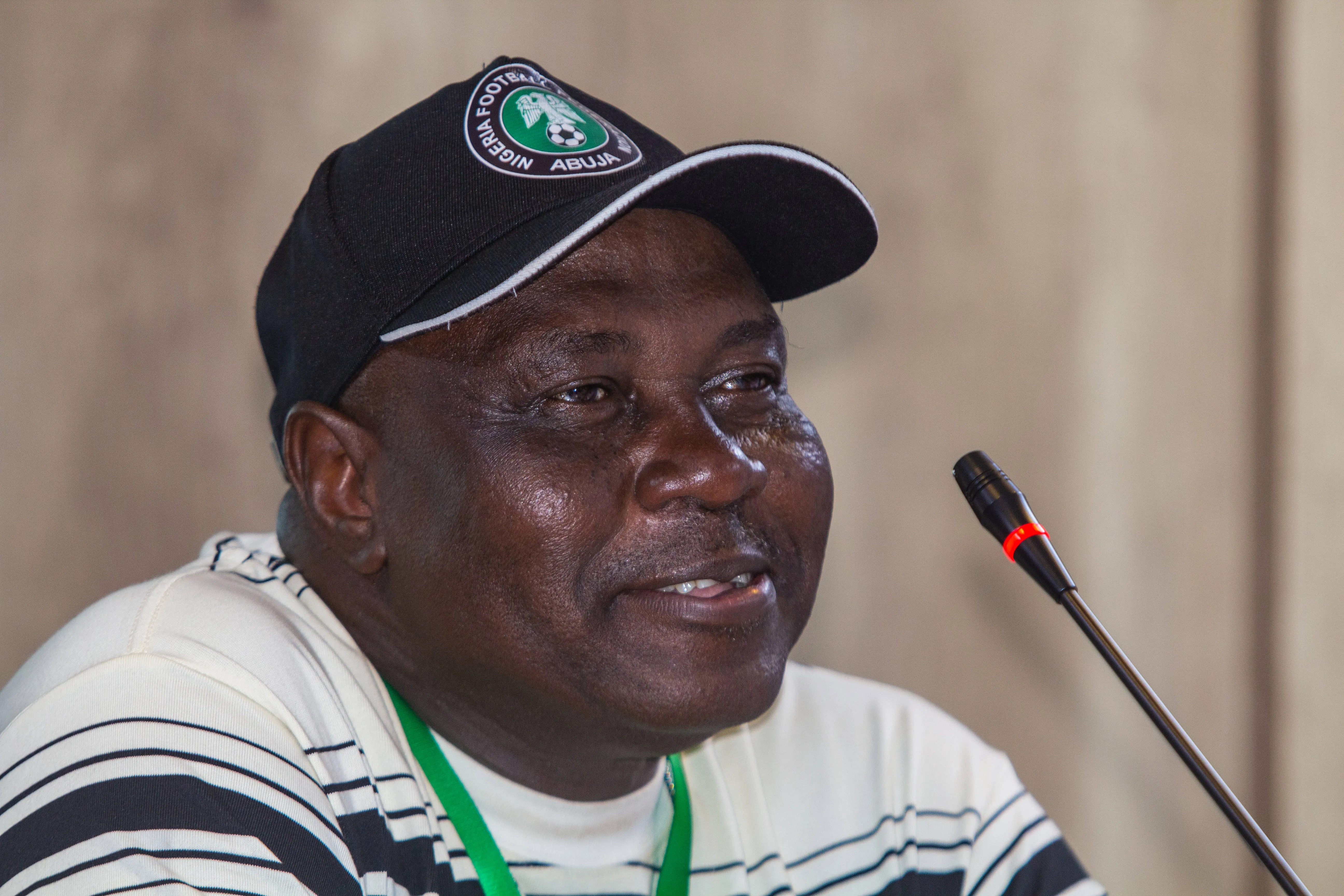 Nigeria Justine Pwandi Madugu, Head Coach of the Super Falcons