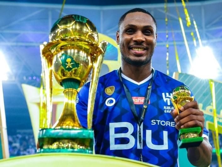 Ex-Manchester United man Odion Ighalo tastes glory as Al Hilal lift King’s Cup