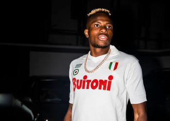 WATCH: Chelsea and Manchester United target Victor Osimhen chills with Seyi Vibez’s “Amdallah”