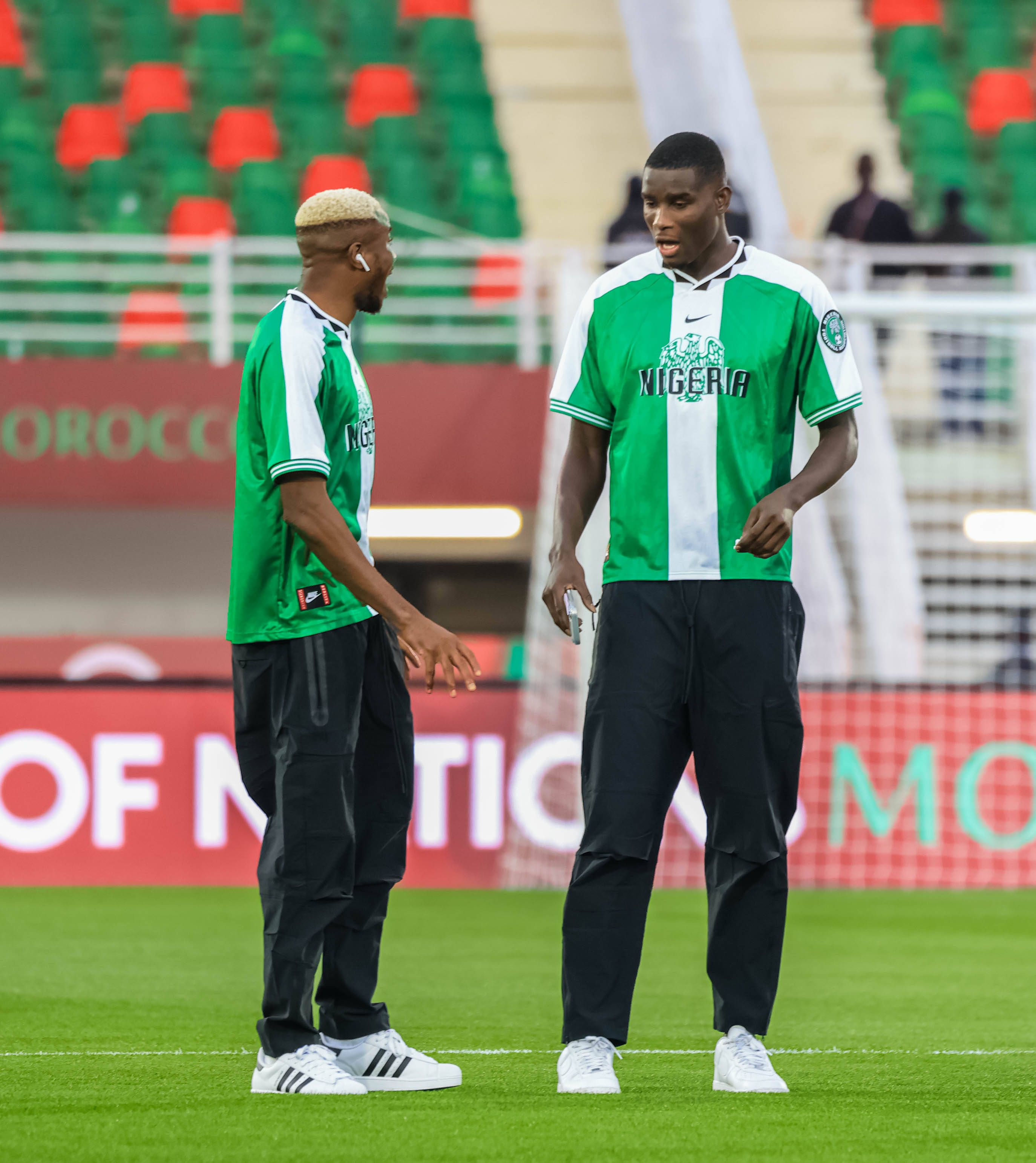 Paul Onuachu and Victor Osimhen