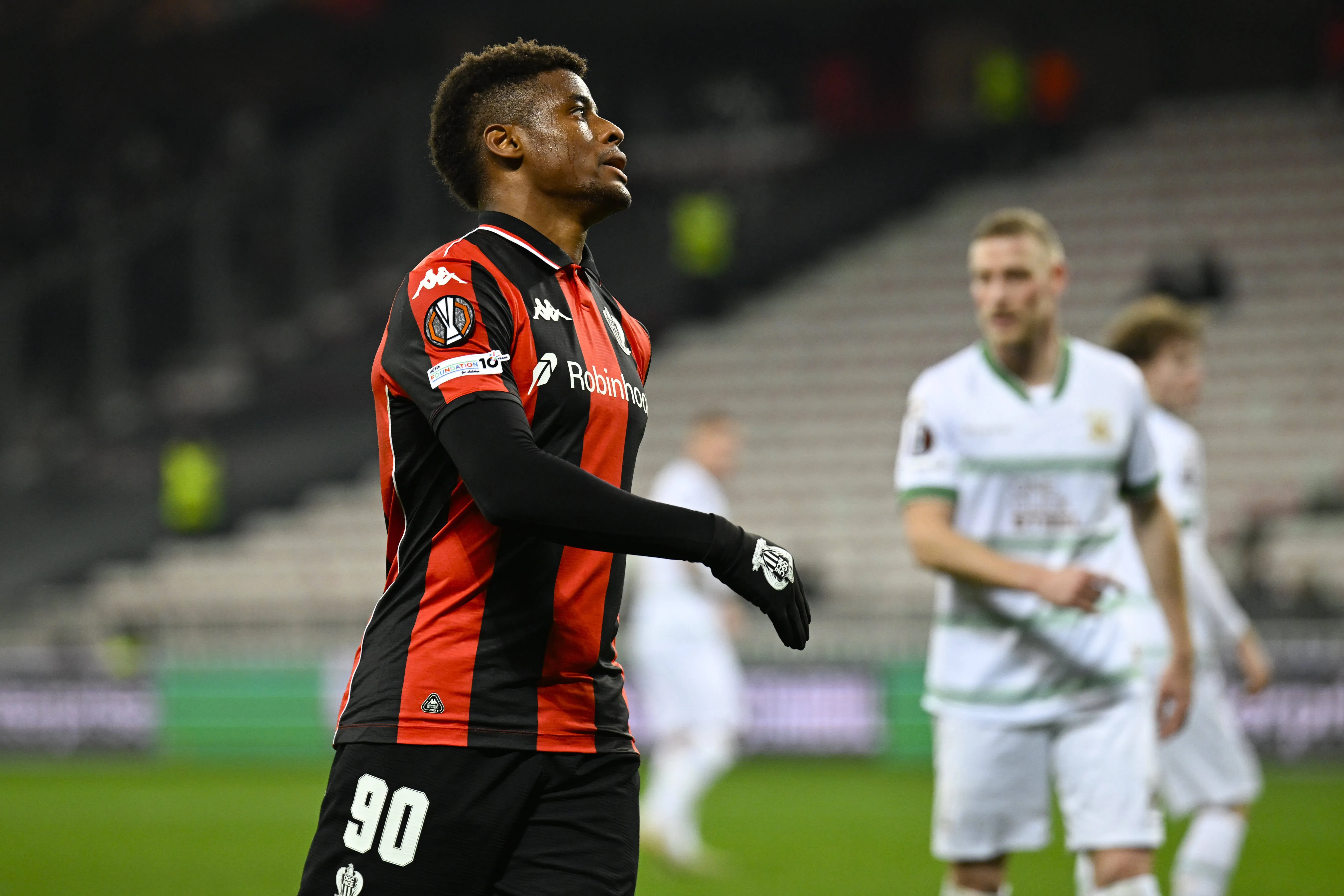 Spanish-Nigeria and OGC Nice forward Kevin Carlos