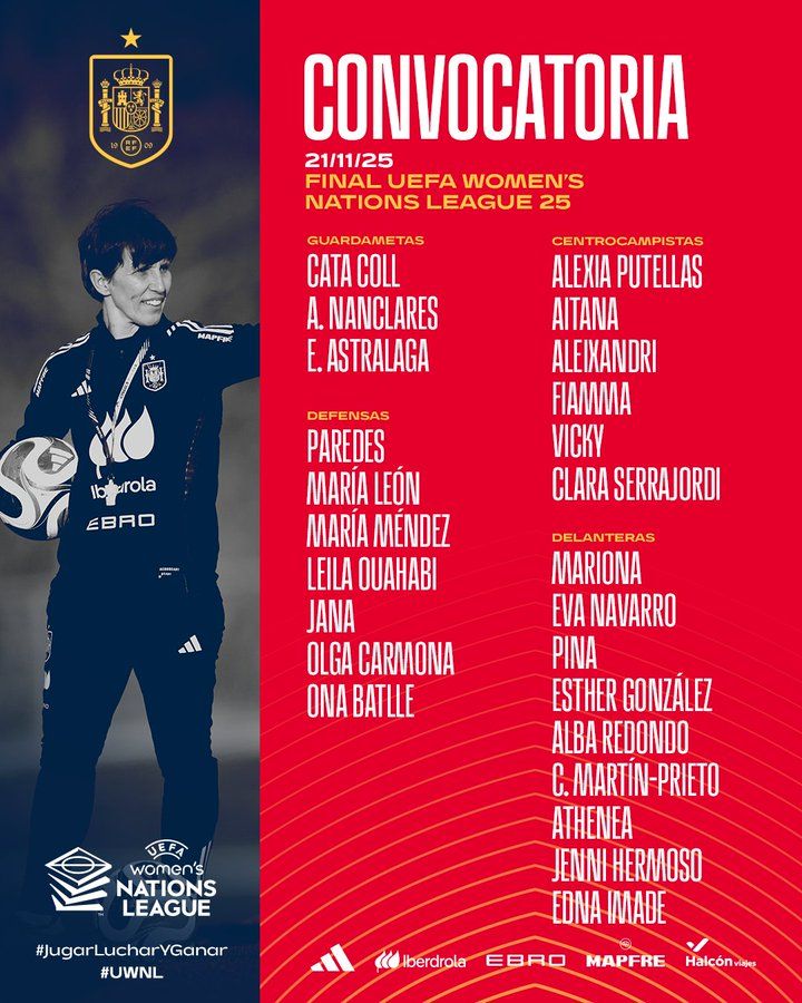 Spain list Edna Imade in November squad