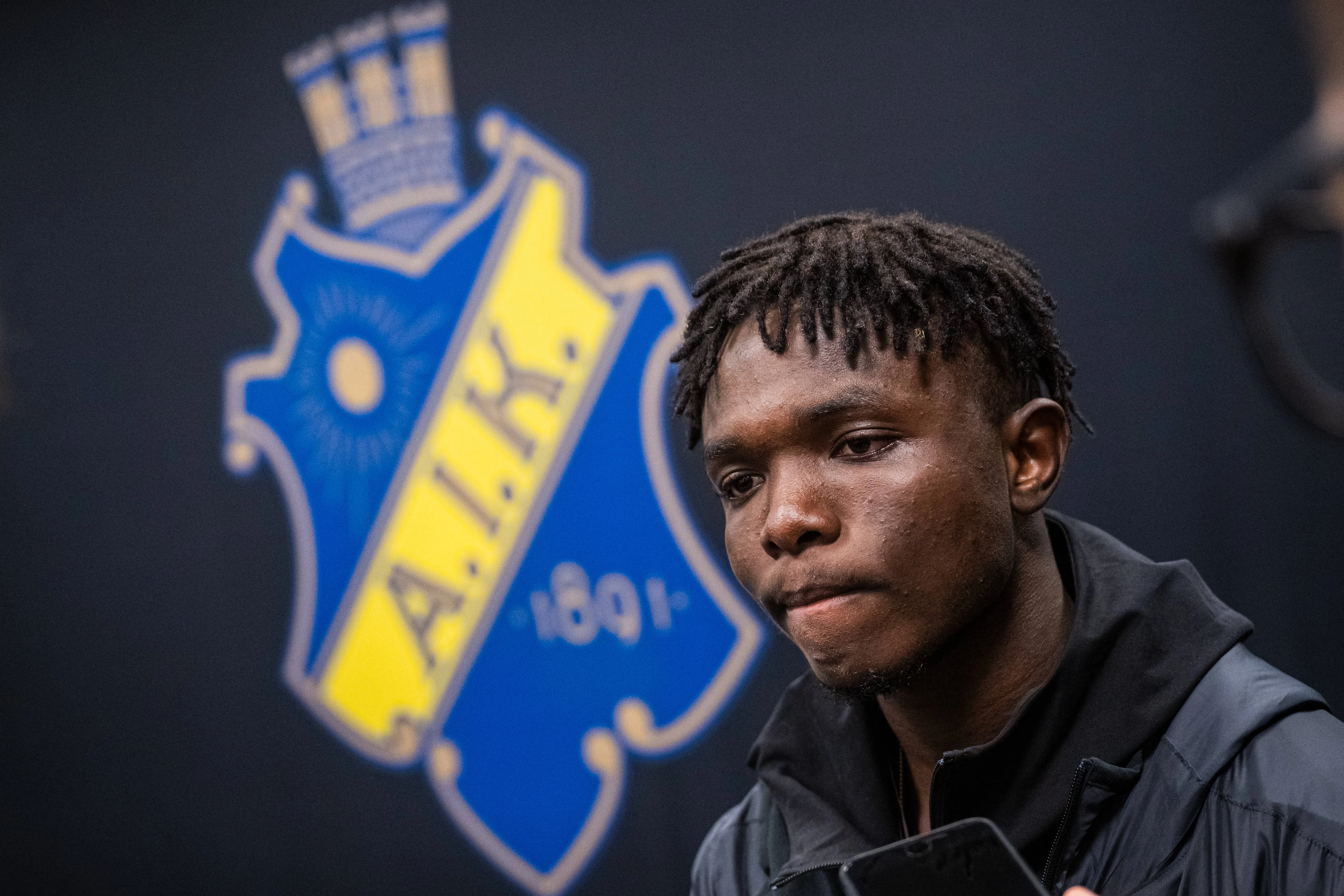 Zadok Yohanna in action for AIK