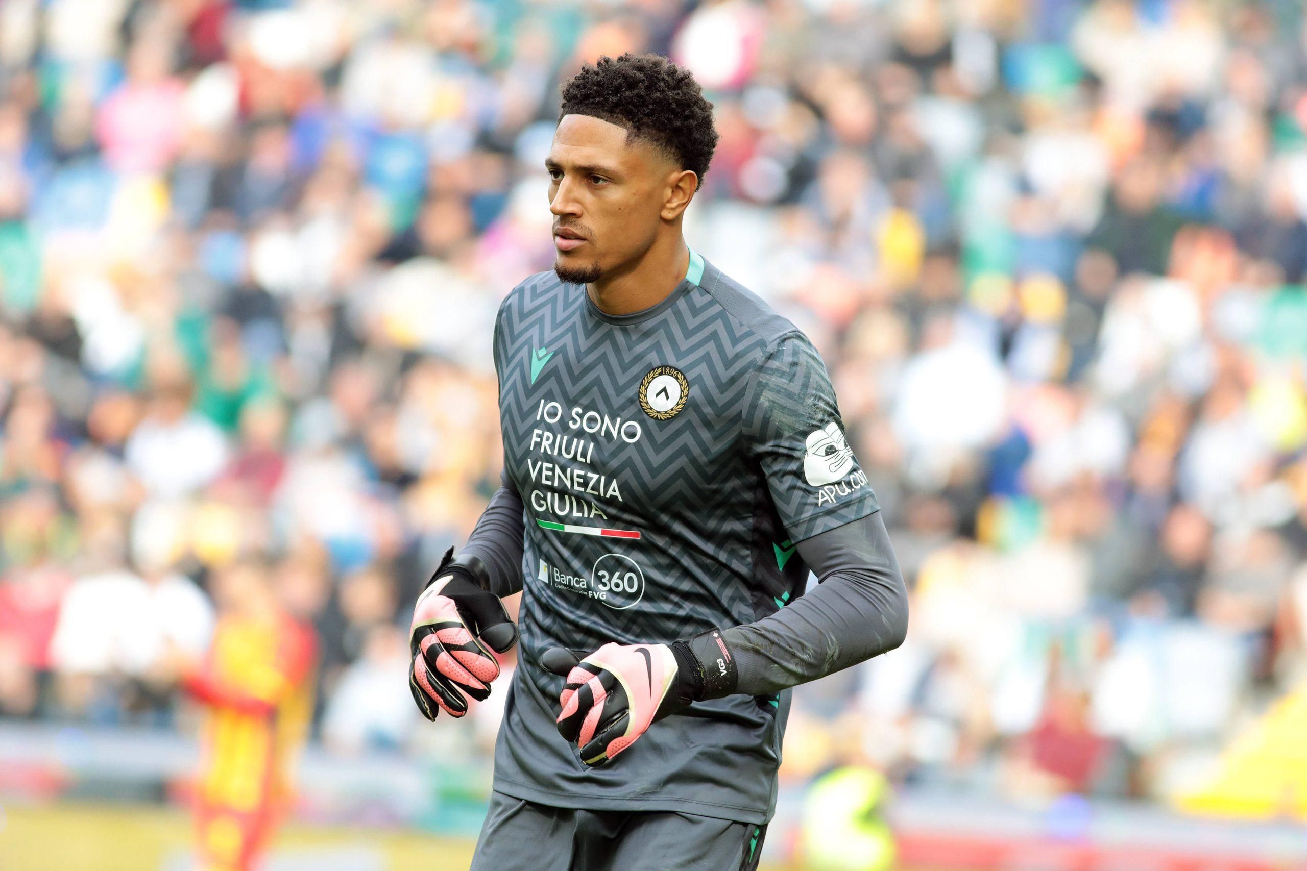 Nigeria and Udinese goalkeeper Maduka Okoye. Photo by IMAGO