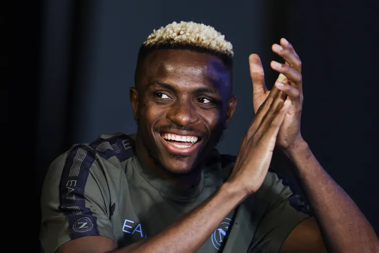 Nigeria and Napoli striker Victor Osimhen.