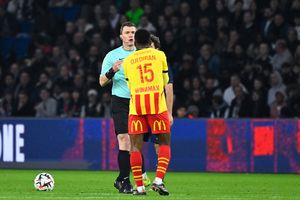 WATCH: VAR under fire as Nigeria and Lens star escapes red card for jaw-breaking kick in France