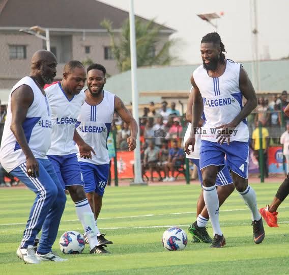 Okocha, Kanu, Amokachi to join former Arsenal, Juventus stars as African legends light up Lusaka