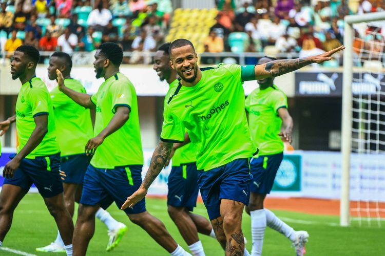 Ekong credits ex-Super Eagles star for Saudi move, relishes Middle East experience