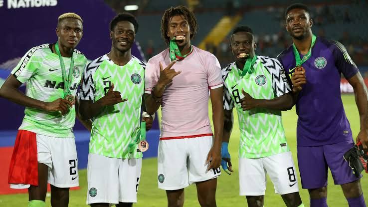 Super Eagles star bid farewell to teammates after Inter Milan clash ahead of possible EPL return