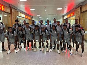 WATCH: Nigeria Flying Eagles land in Cairo for U-20 AFCON as Egypt friendly looms