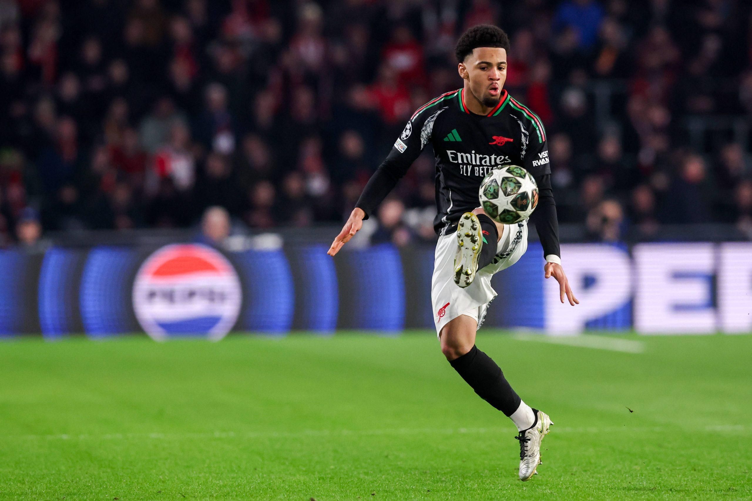 Ethan Nwaneri of Arsenal FC 