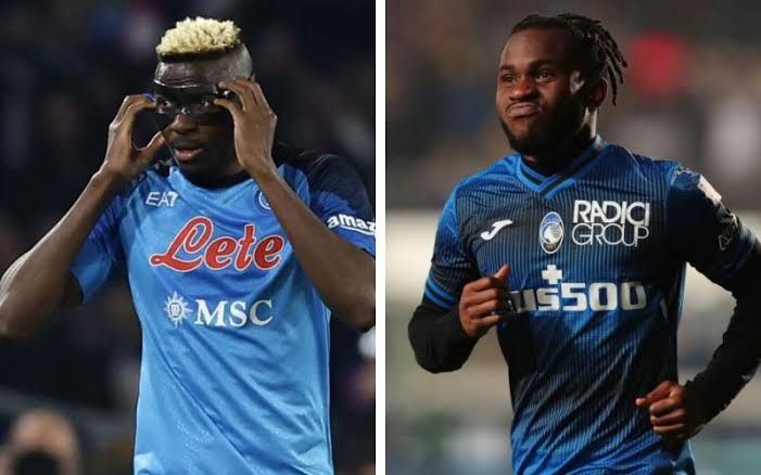 Nigerians abroad: Lookman, Osimhen stumble with Atalanta, Napoli; Okoronkwo, Olayinka, Osuji outstanding