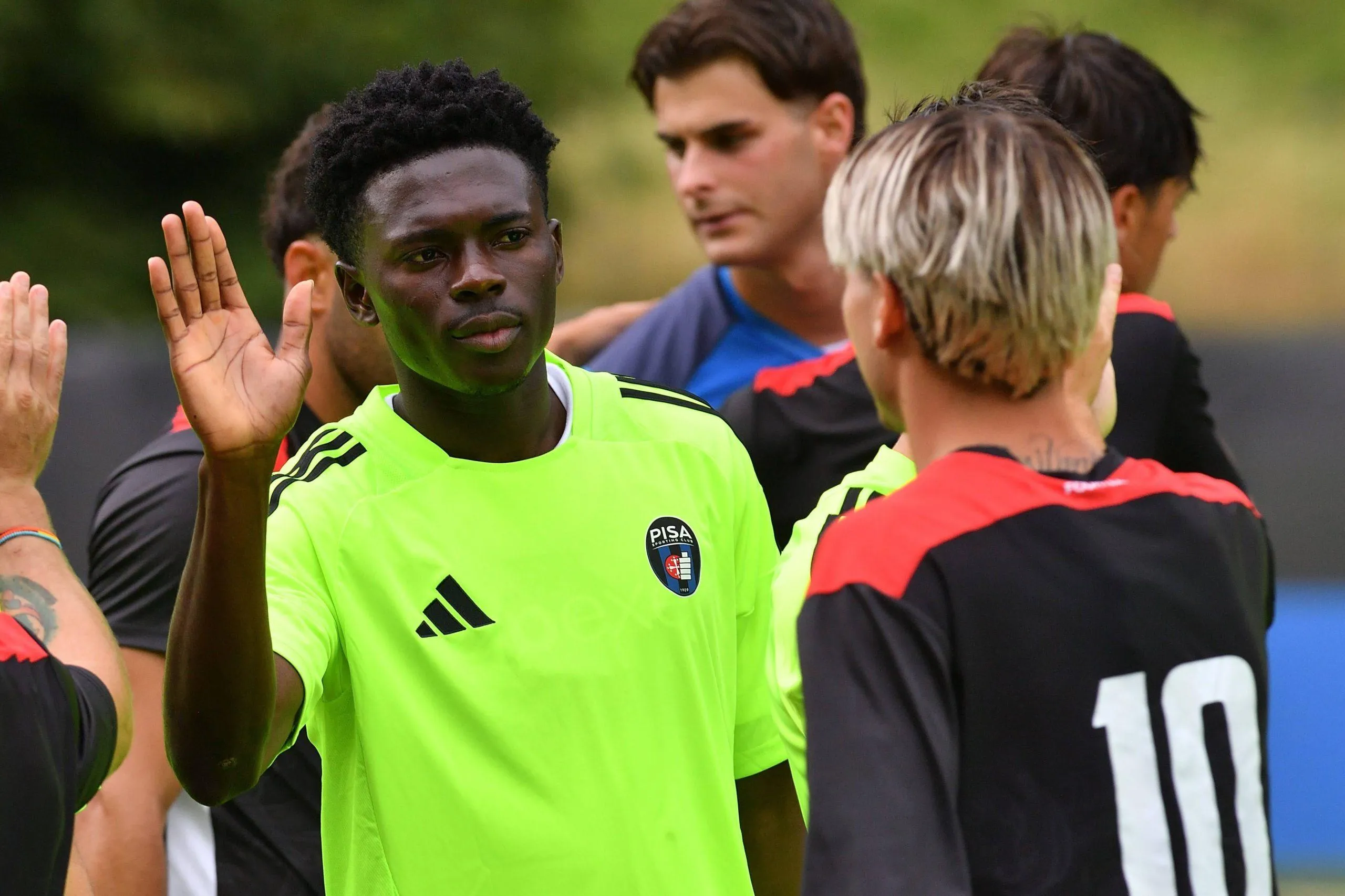 Nigeria and Pisa midfielder Ebenezer Akinsanmiro