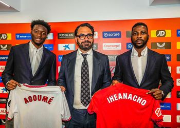 “The man is a machine”: Super Eagles star goes clear of Liverpool’s Diaz, Mane, and Salah; fans gush in praise