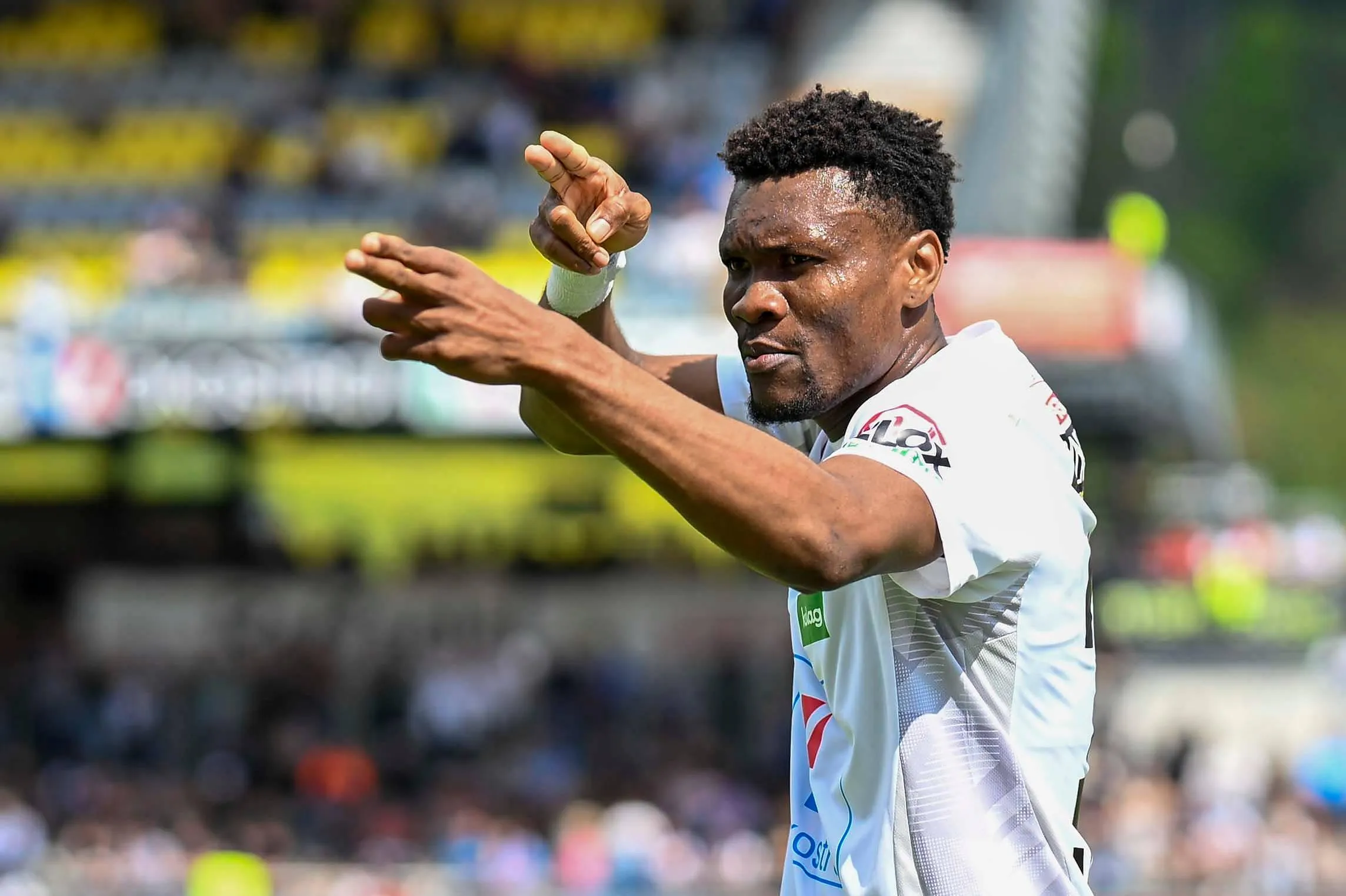 Nigeria and Wolfsberger star Chibuike Nwaiwu.
