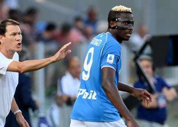 Rudi Garcia defends Super Eagles’ Osimhen despite scuffed chances