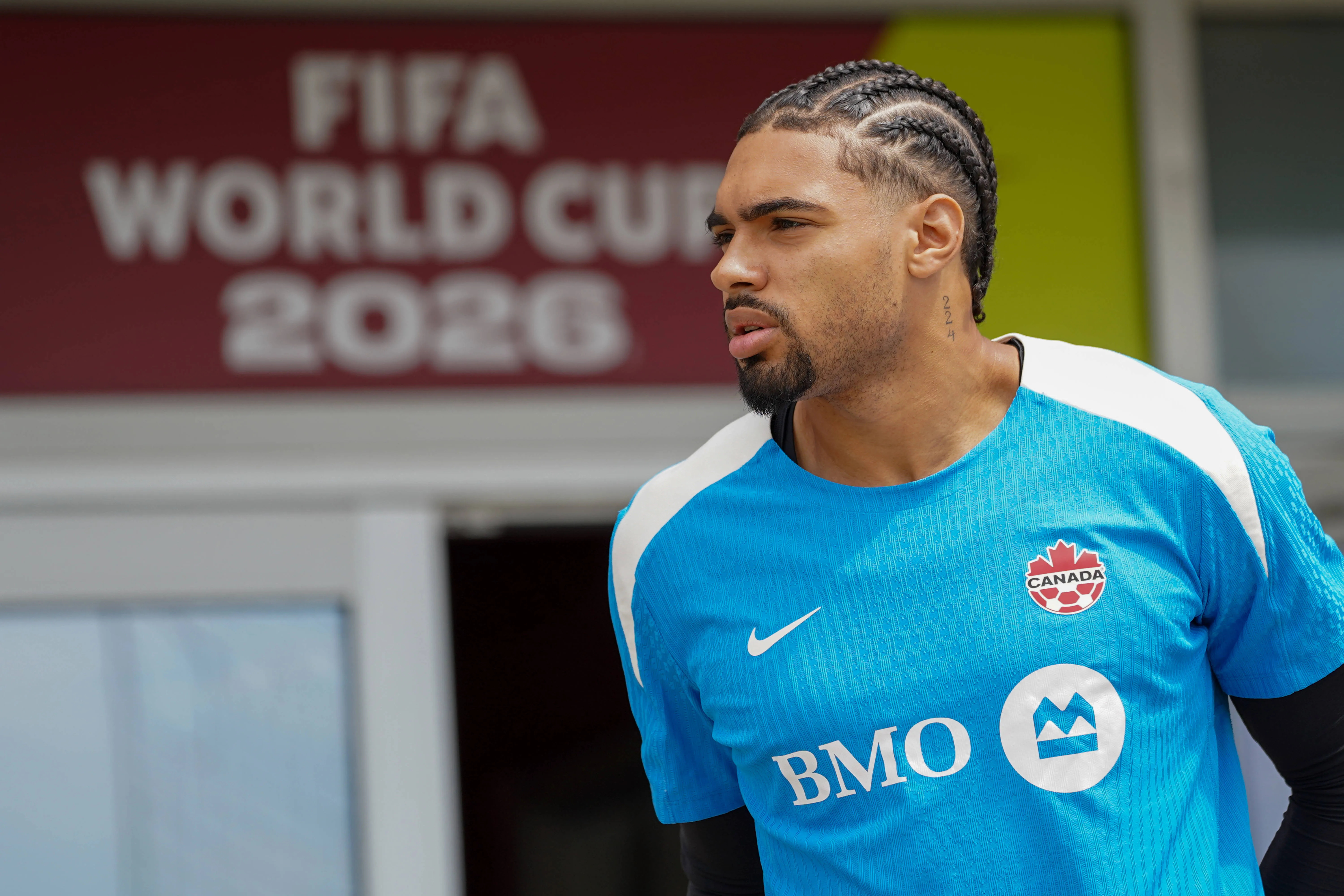 Owen GOODMAN of Canada national football team during the training day, ahead the 2026 FIFA World Cup Group B match against Bosnia and Herzegovina