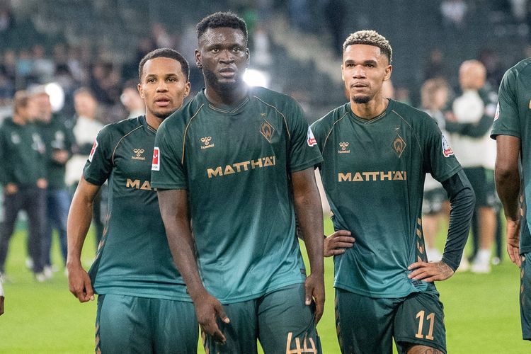 Werder Bremen stars Victor Boniface and Felix Agu 