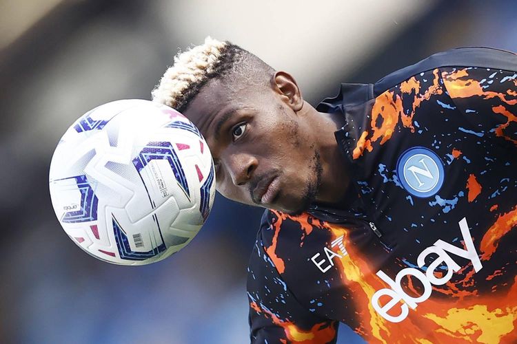 Nigeria and Napoli striker Victor Osimhen.