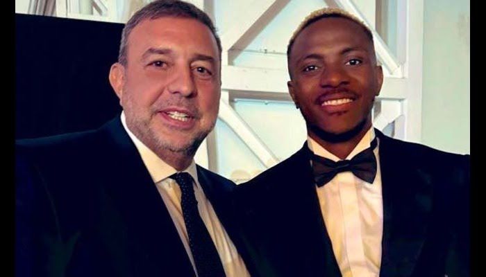 Has Victor Osimhen dumped his agent, Roberto Calenda after failed Chelsea, Al Ahli transfers?